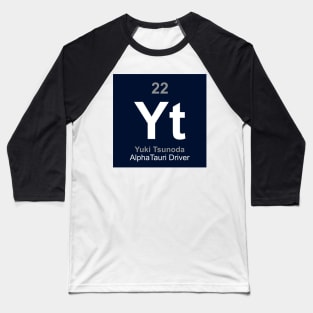 Yuki Tsunoda Driver Element Baseball T-Shirt